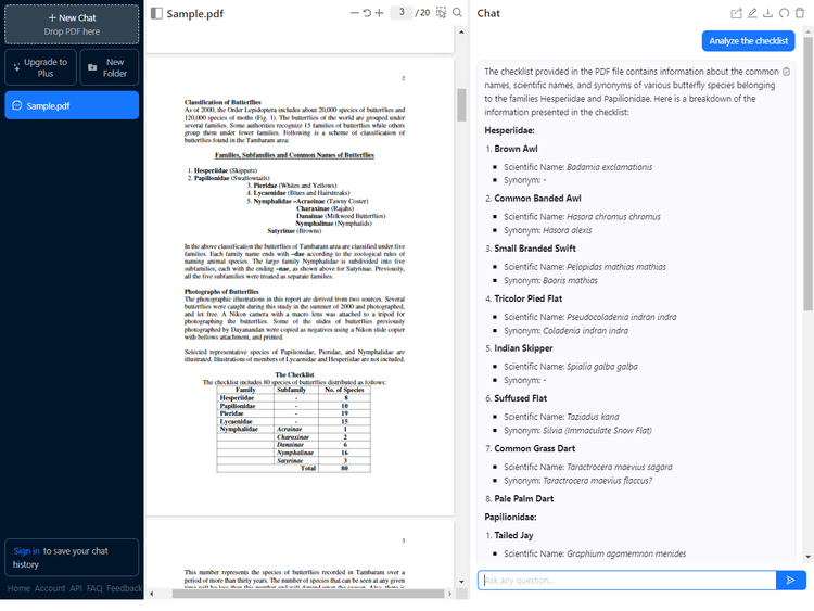 use case 2 PDF table reader